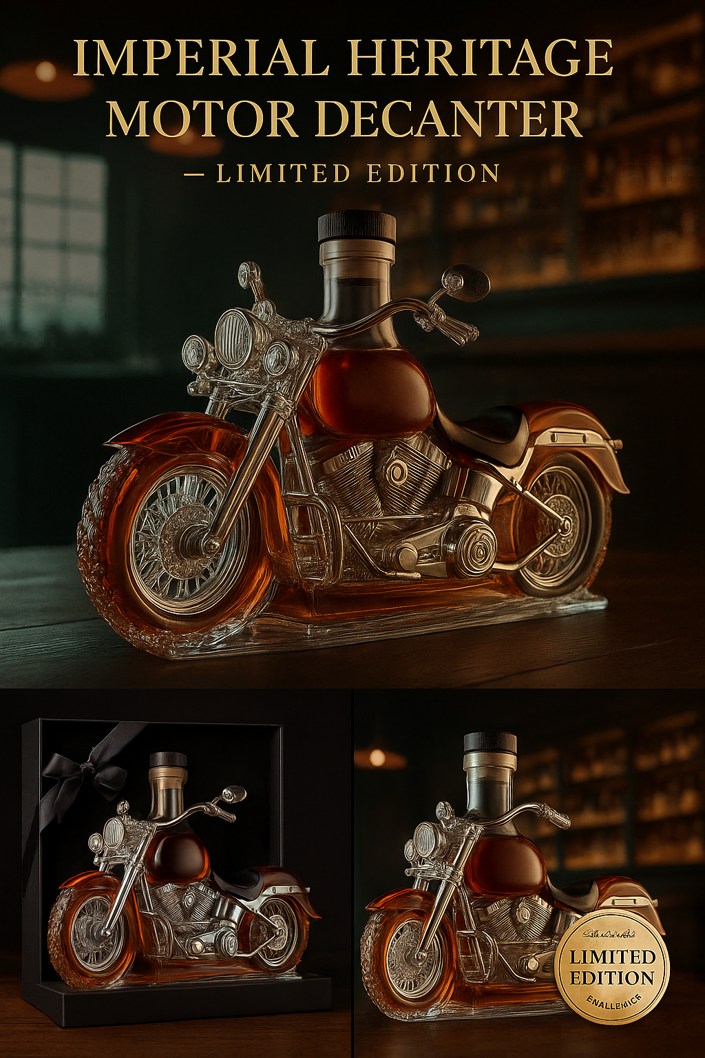 Imperial Heritage Motor Decanter™ – Limited Edition