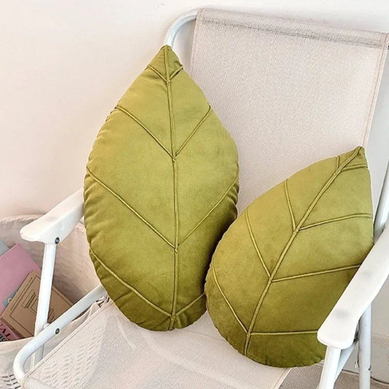 LeafLuxe™ Velvet Pillow