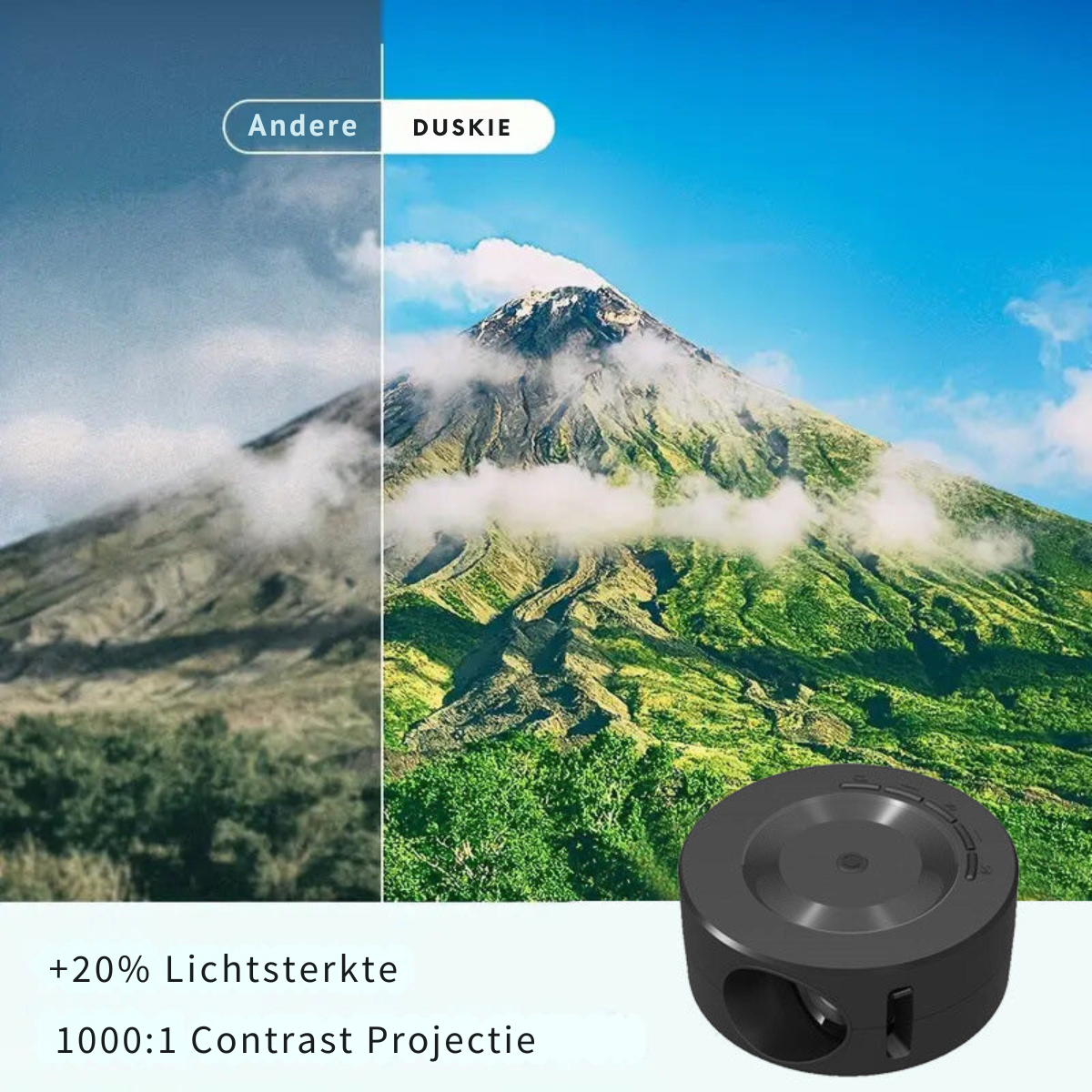 CinemaGlow™ 4K Mini Beamer