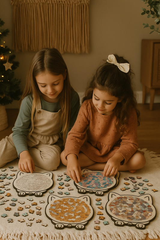 Imperial Cat Art™ – Luxe Houten Dierenpuzzel