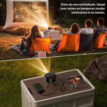 CinemaGlow™ 4K Mini Beamer