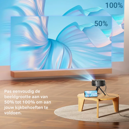 CinemaGlow™ 4K Mini Beamer