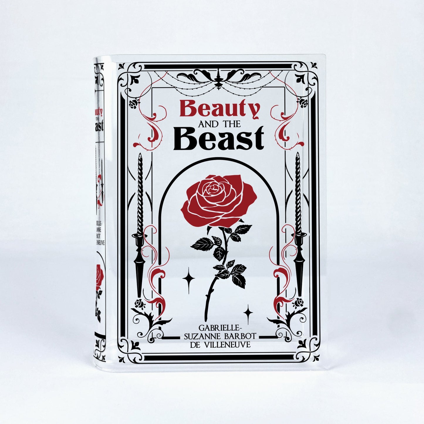 Enchanted Bloom Book Vase™ – Acryl Luxe Boekenvaas