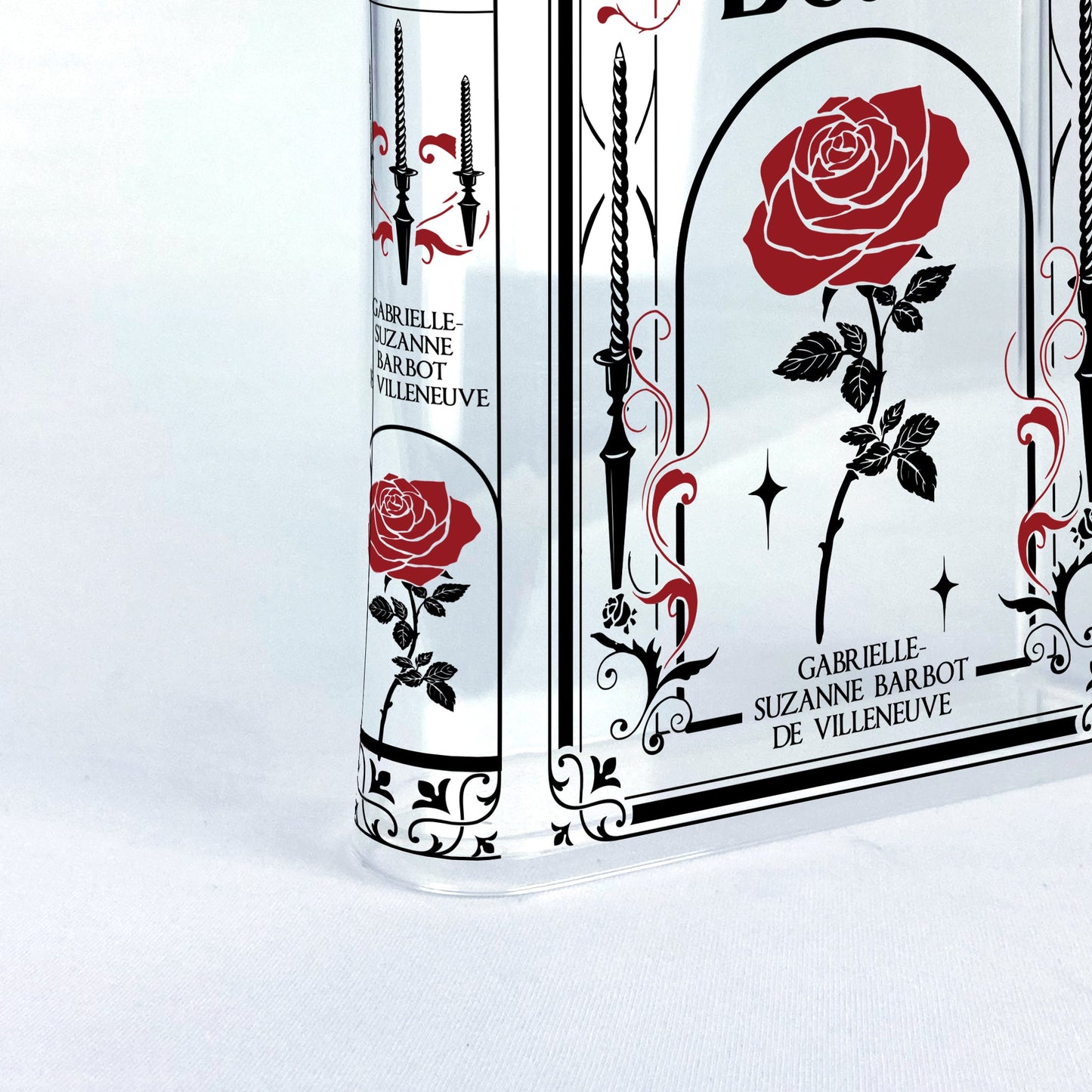 Enchanted Bloom Book Vase™ – Acryl Luxe Boekenvaas