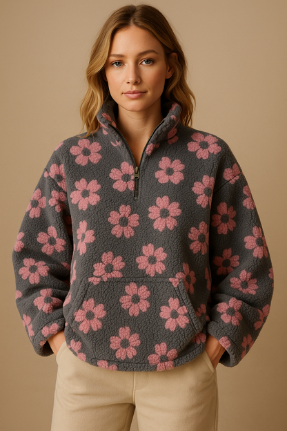 Daisy Bloom™ Cosy Fleece Hoodie