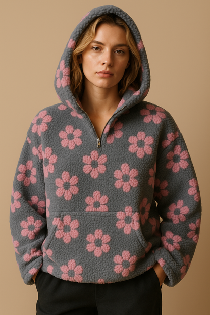 Daisy Bloom™ Cosy Fleece Hoodie