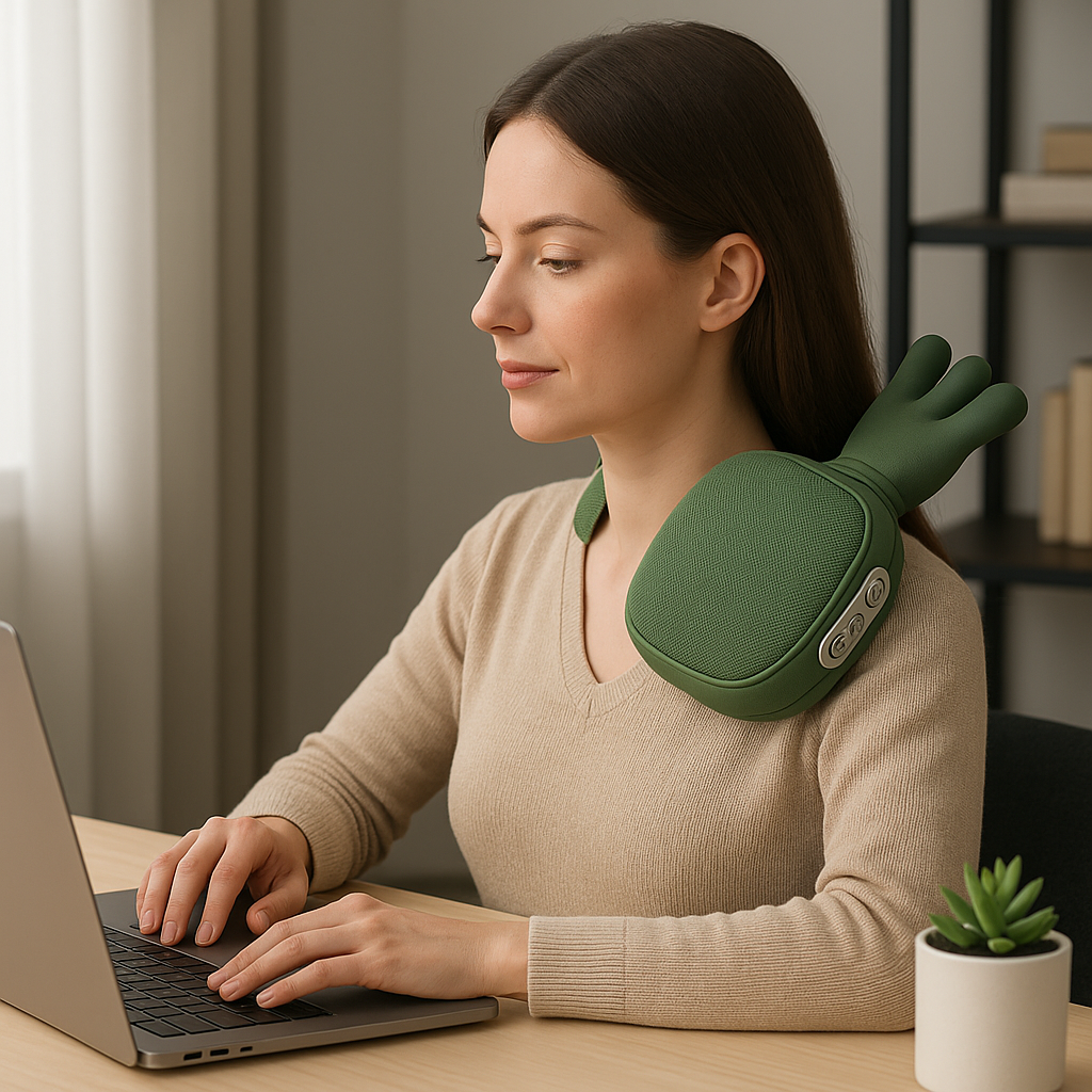 Serenity Glam™ – Warmte Massage Apparaat voor Thuisspa Ontspanning