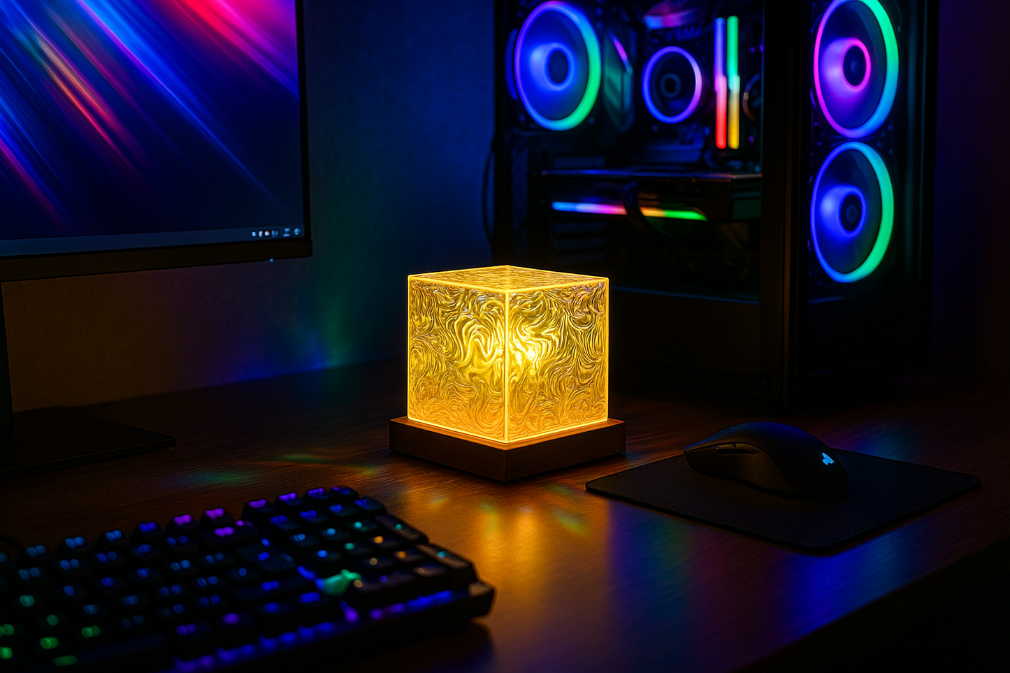 Aurora Luxe™ Prismen-Lichtwürfel