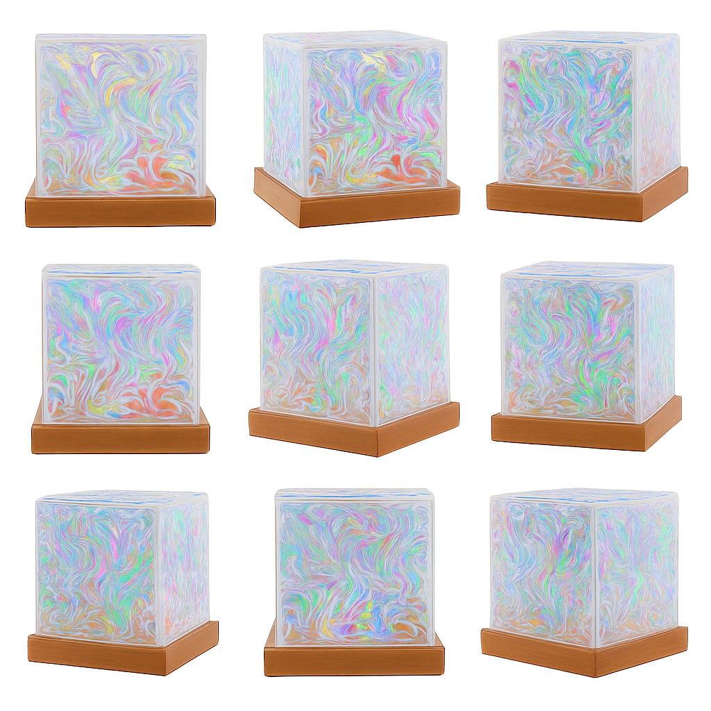 Aurora Luxe™ Prismen-Lichtwürfel