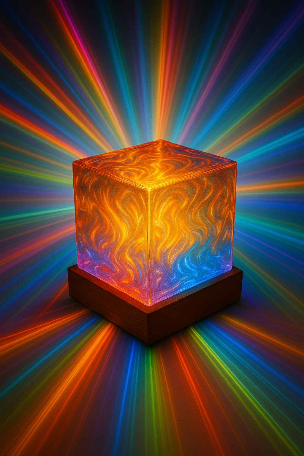 Aurora Luxe™ Prismen-Lichtwürfel