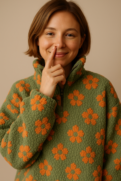 Daisy Bloom™ Cosy Fleece Hoodie