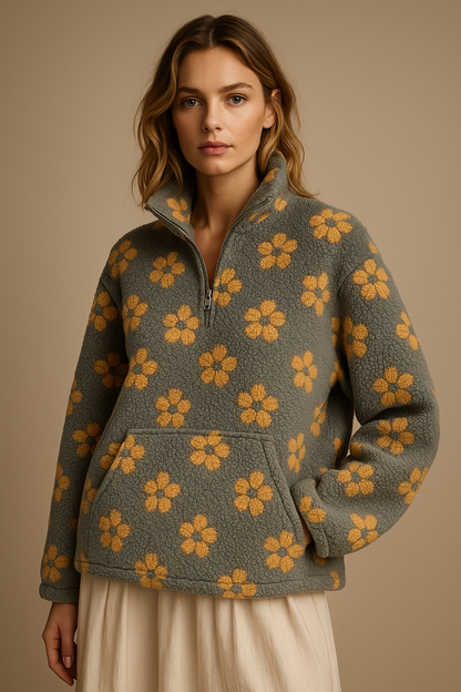 Daisy Bloom™ Cosy Fleece Hoodie