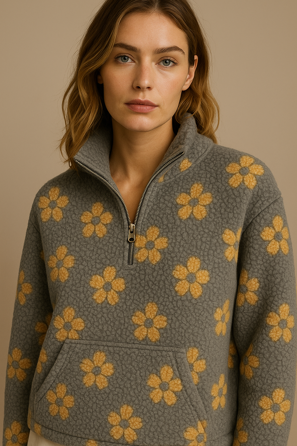 Daisy Bloom™ Cosy Fleece Hoodie