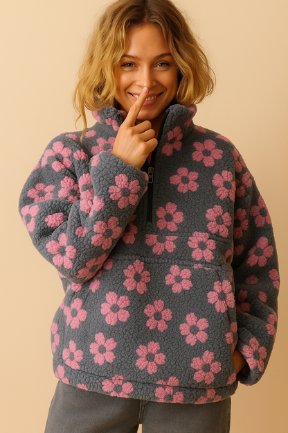 Daisy Bloom™ Cosy Fleece Hoodie