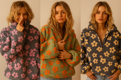 Daisy Bloom™ Cosy Fleece Hoodie