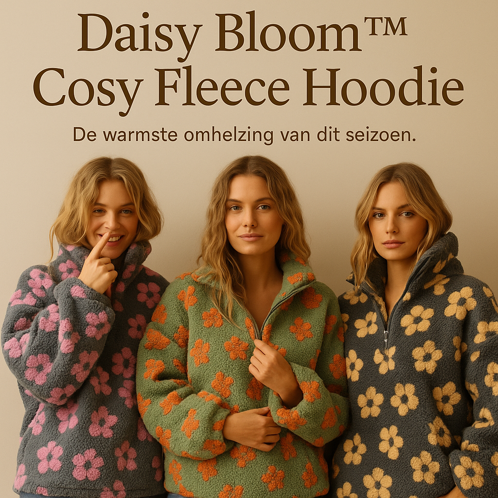 Daisy Bloom™ Cosy Fleece Hoodie
