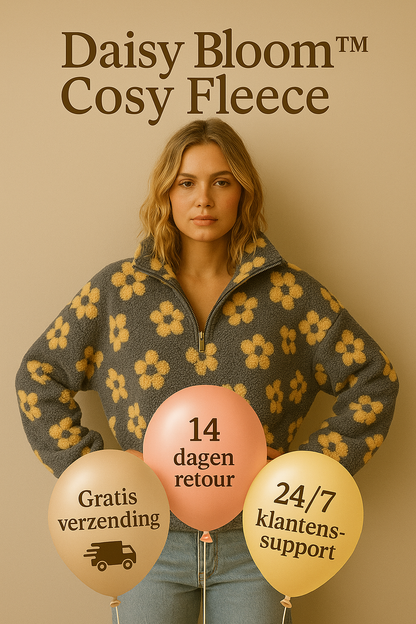 Daisy Bloom™ Cosy Fleece Hoodie