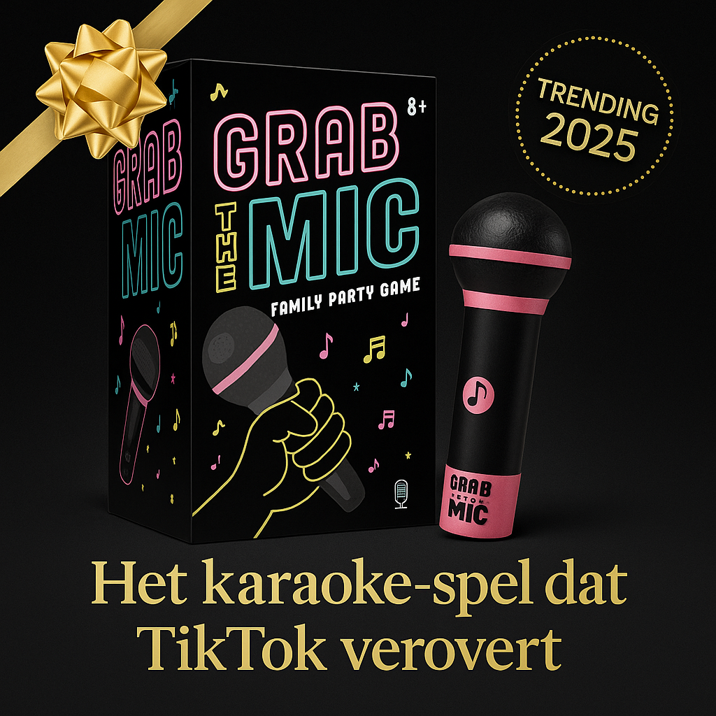 Grab The Mic – Het Ultieme Karaoke Partyspel voor de Feestdagen!