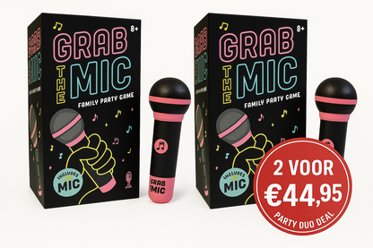 Grab The Mic – Het Ultieme Karaoke Partyspel voor de Feestdagen!