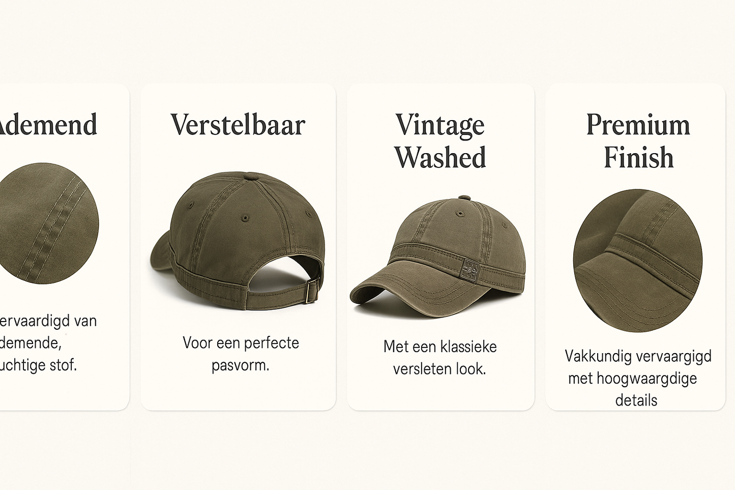 Heritage Vintage Cap “Le Baron”