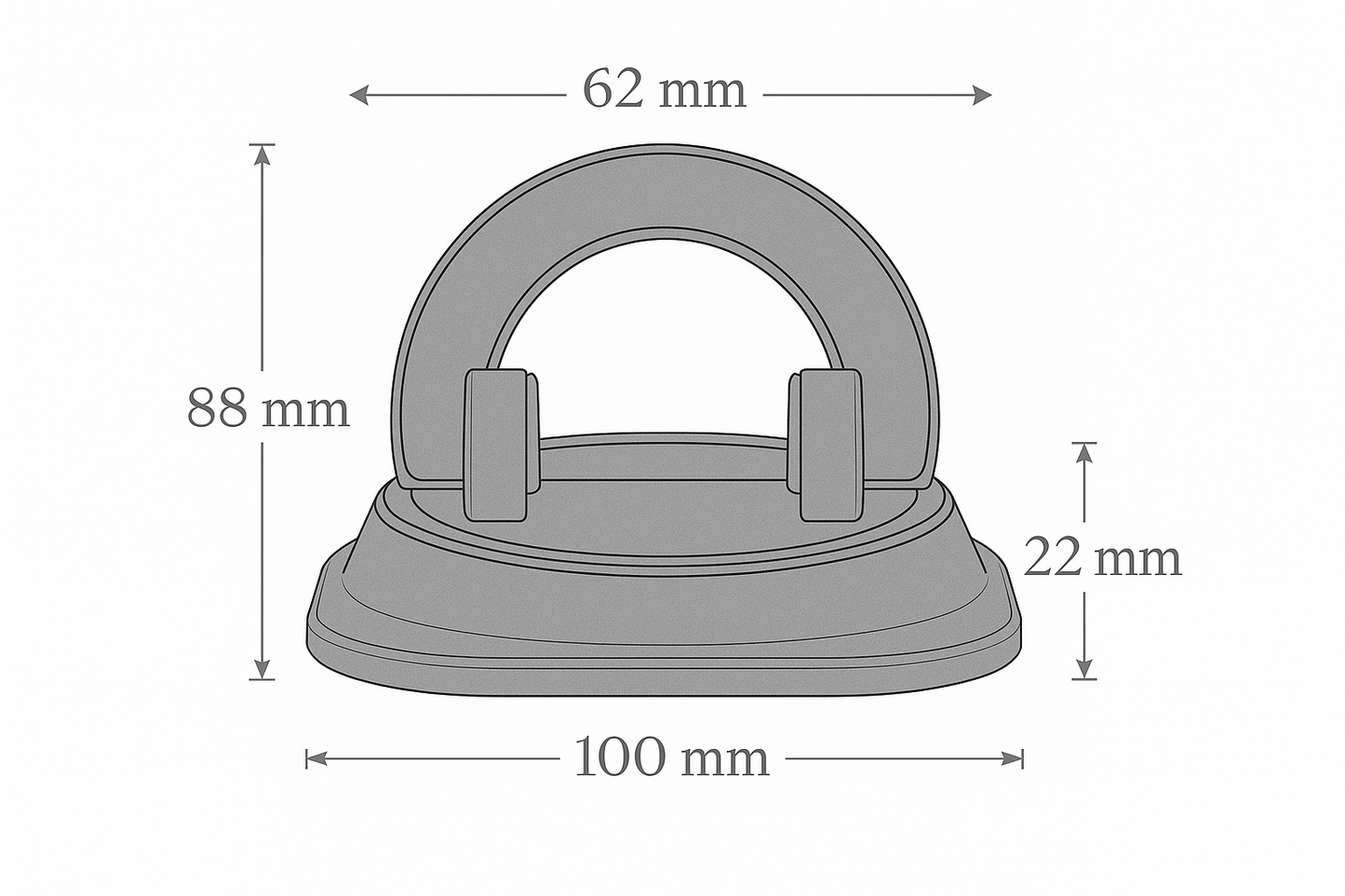 LuxeDashboard™ Holder