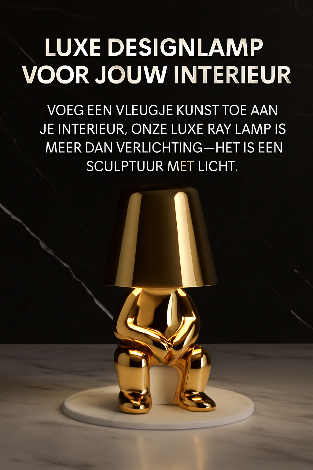 Amsterdam Aura – Luxuriöse kabellose Designlampe