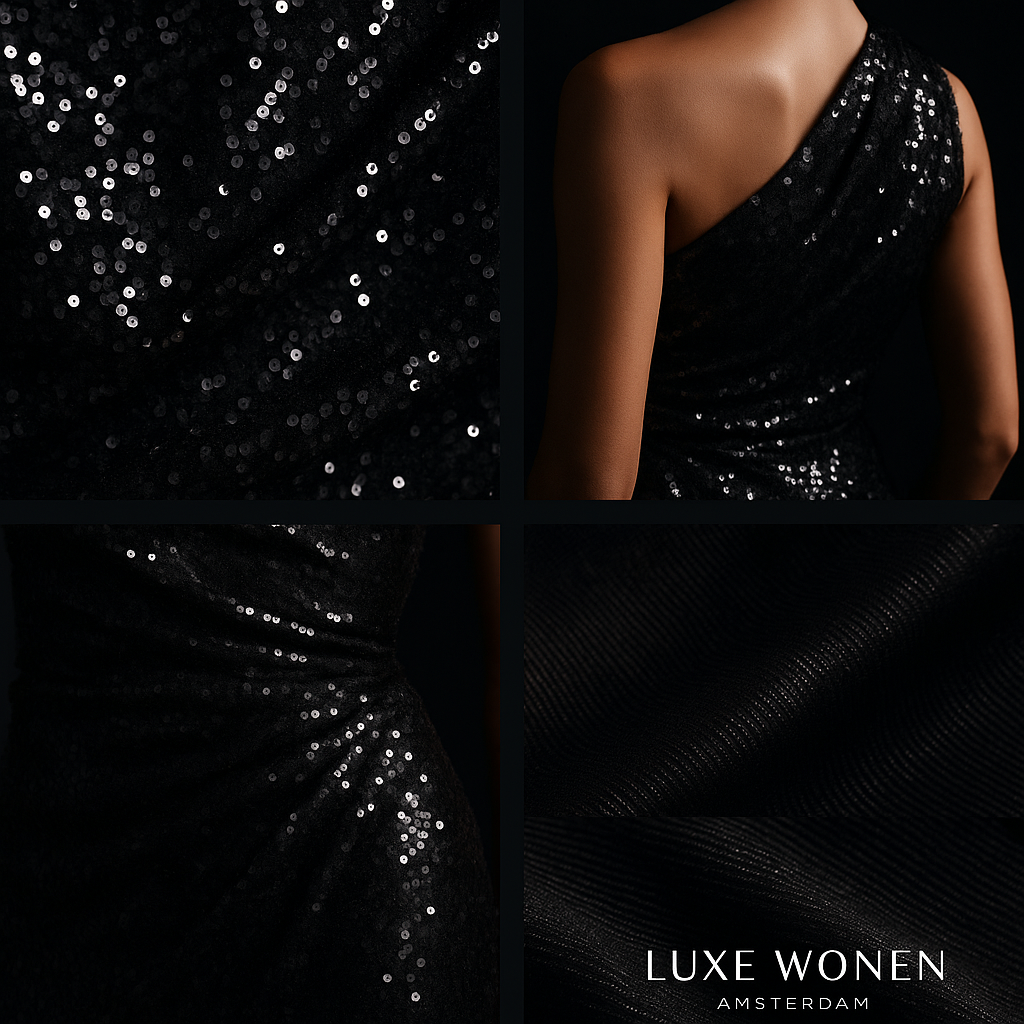 Eleni Lumière™ – Luxe Pailletten Gala Maxi Jurk