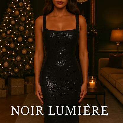 Eleni Lumière™ – Luxe Pailletten Gala Maxi Jurk