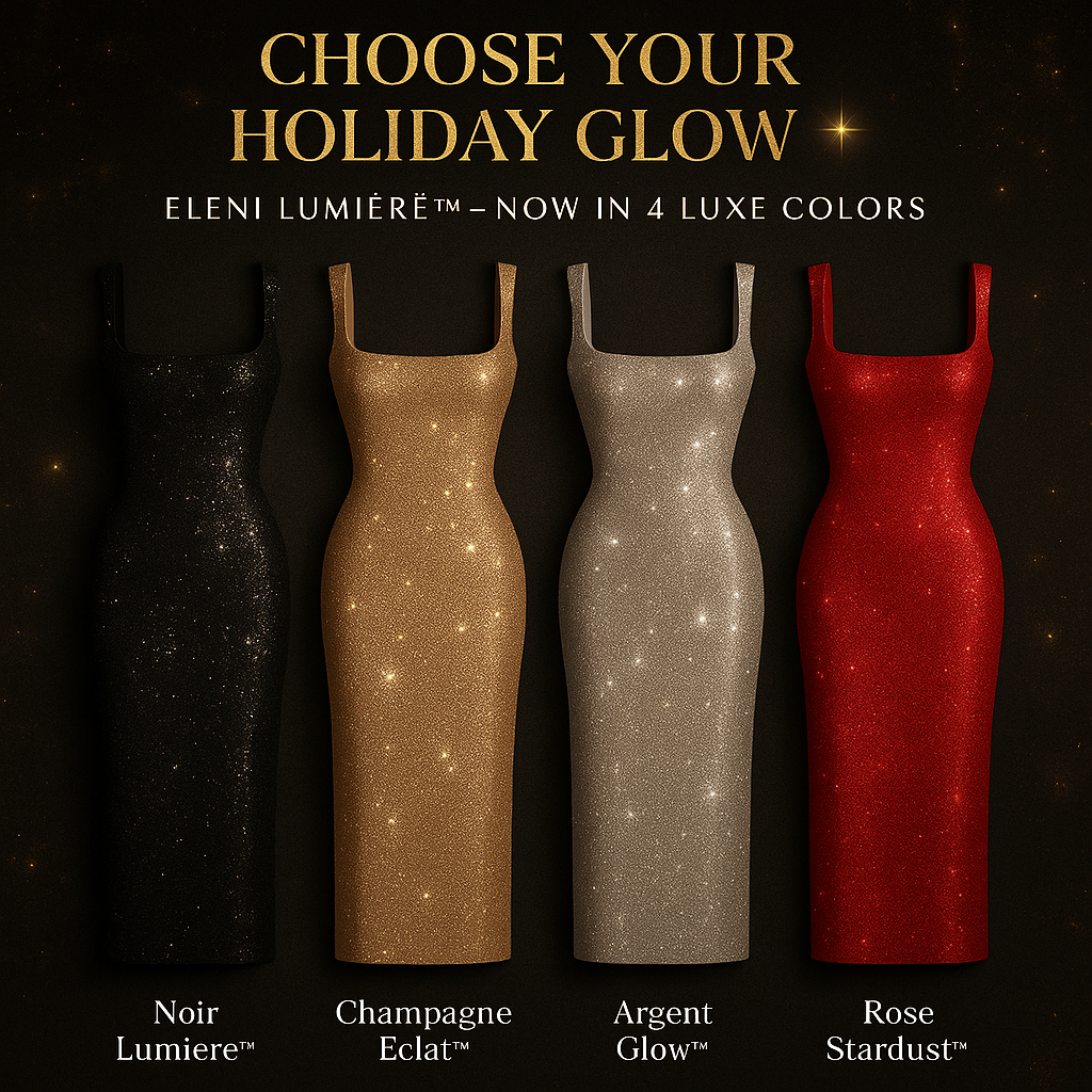 Eleni Lumière™ – Luxe Pailletten Gala Maxi Jurk