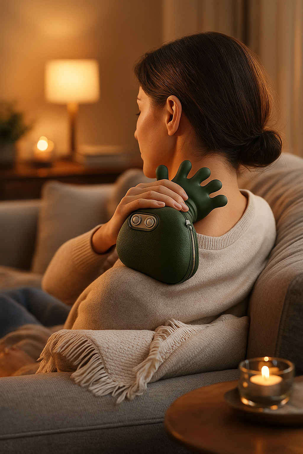 Serenity Glam™ – Warmte Massage Apparaat voor Thuisspa Ontspanning