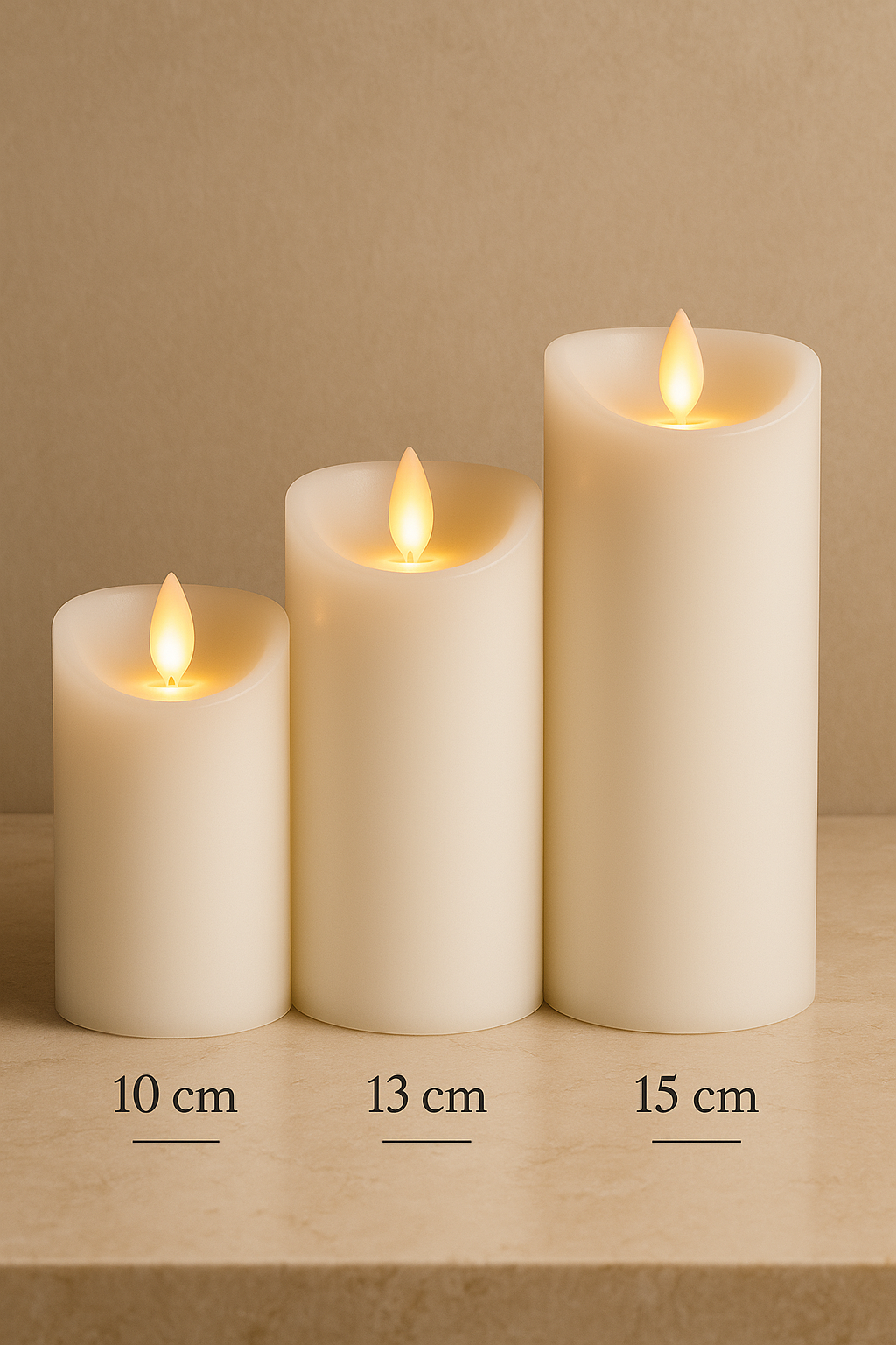 Luxe Lumen™ Premium Flameloze Kaarsenset