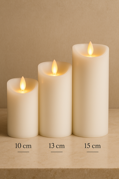 Luxe Lumen™ Premium Flameloze Kaarsenset