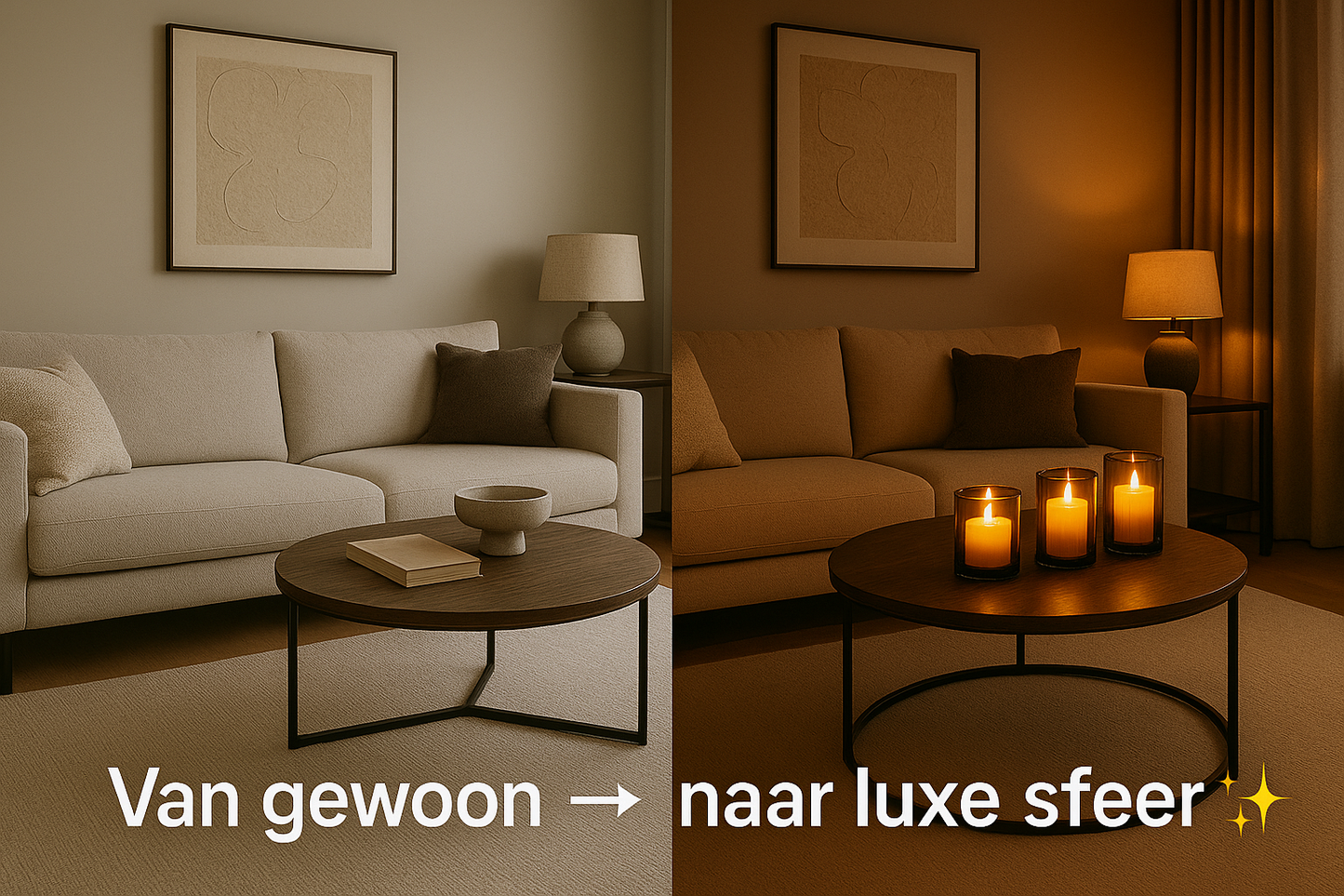 Luxe Lumen™ Premium Flameloze Kaarsenset