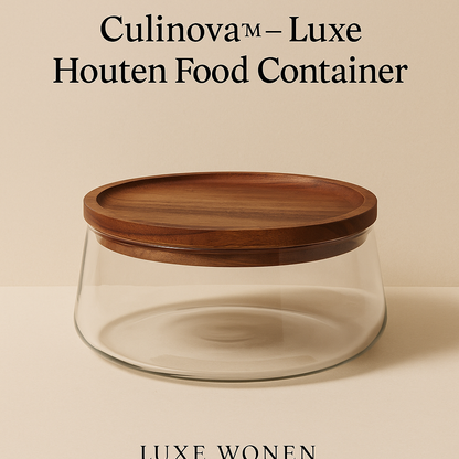 Culinova™ – Luxe Houten Food Container