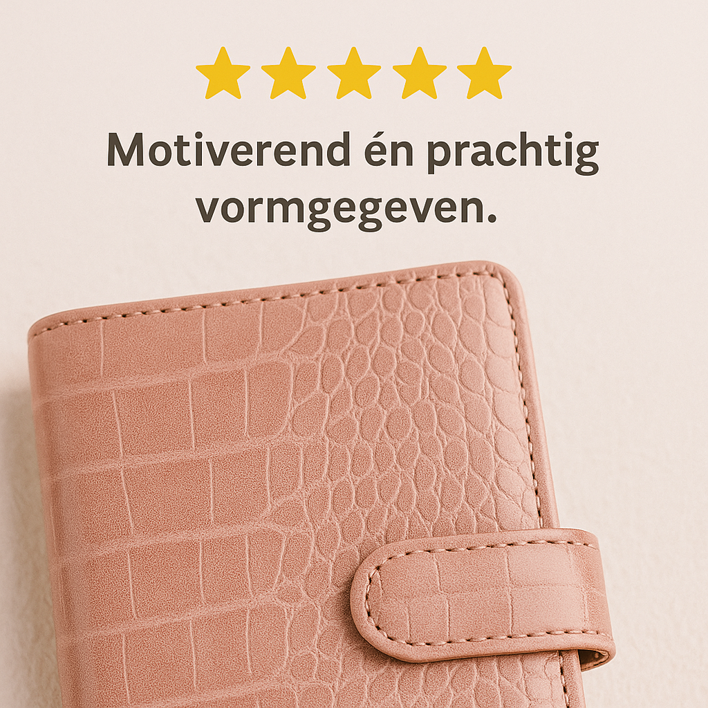 GoldenGoals™ – Luxe 100-Enveloppen Spaarchallenge Map