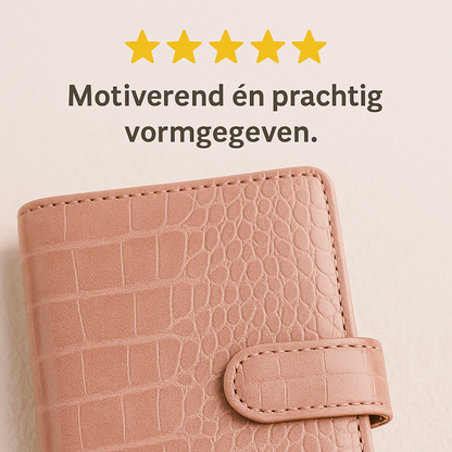 GoldenGoals™ – Luxe 100-Enveloppen Spaarchallenge Map