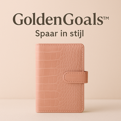 GoldenGoals™ – Luxe 100-Enveloppen Spaarchallenge Map