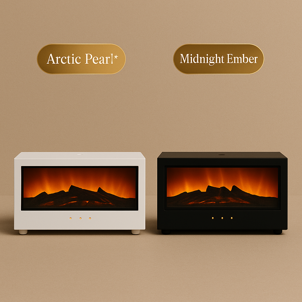 EmberGlow™ – Luxe Haardvuur Luchtbevochtiger