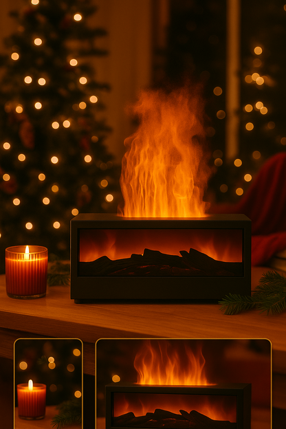 EmberGlow™ – Luxe Haardvuur Luchtbevochtiger