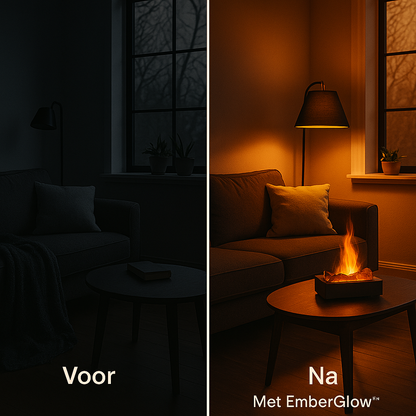 EmberGlow™ – Luxe Haardvuur Luchtbevochtiger