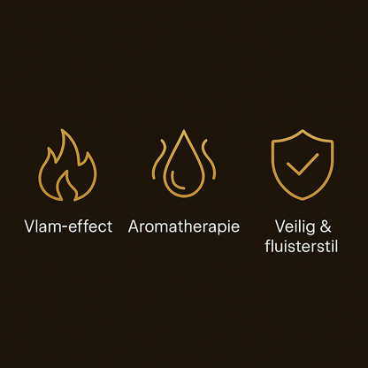 EmberGlow™ – Luxe Haardvuur Luchtbevochtiger