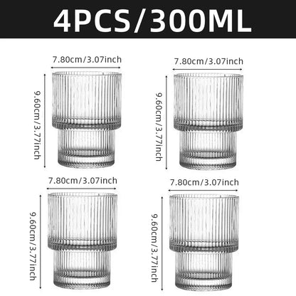 Aurelia Ribbed™ Glas-Set